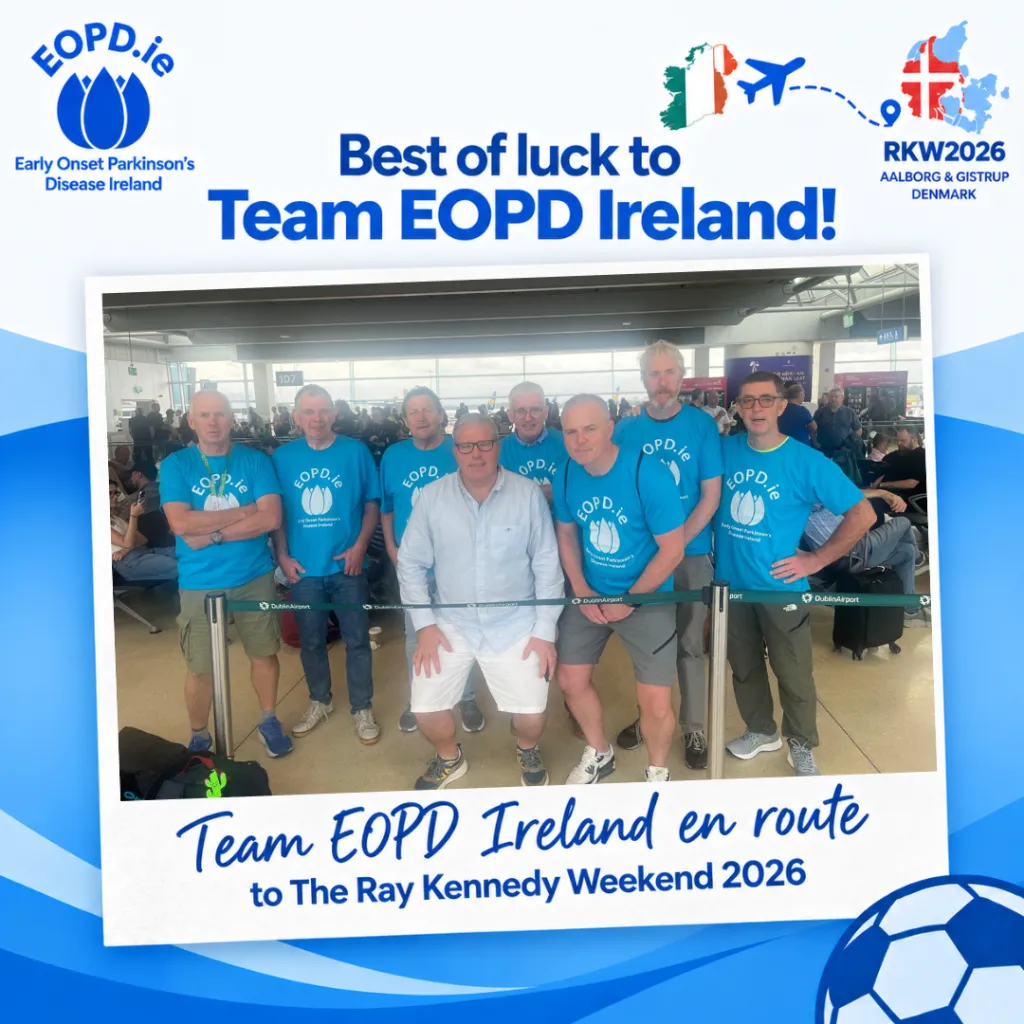 Poster for the free EOPD Ireland 8-week exercise boot camp